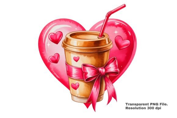Download Valentine Coffee Cup Clipart PNG - Premium Resources