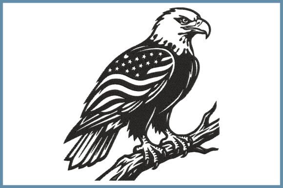 Download Eagle Embroidery Design - Premium Bundle